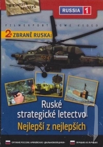 DVD Film - Zbraně Ruska: Nejlepší z nejlepších a Ruské strategické letectvo - 2 DVD (pap.box) FE